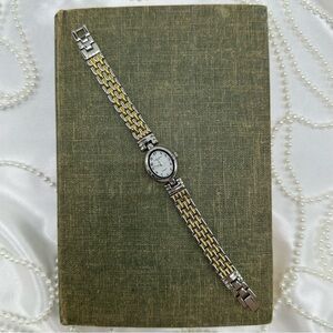 Silver or Two-Tone Reversable Watch